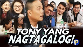 Tony Yang nagTagalog maangmaangan na hindi nakakaintindi Alice Guo at Cassandra Ong nagchinese [upl. by Ahsita798]