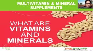 BENEFITS OF MULTIVITAMIN  PRODUCT TRAINING  MNC MYLEEN NUTRICARE [upl. by Hnao]