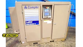 COMPAIR  LeROI WM100SS II WQ Rotary Screw Air Compressor [upl. by Ahseina]