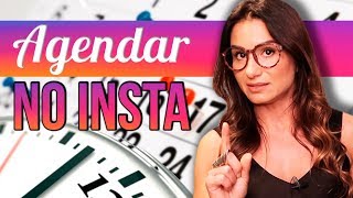 Agendar Posts Instagram Como programar postagens e stories no insta  Rejane Toigo [upl. by Leuqer]