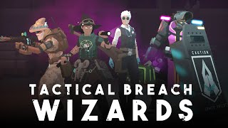 Tactical Breach Wizards Release Date Trailer [upl. by Mayeda]