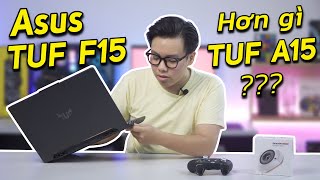 Review ASUS TUF F15 FX506 Có gì đáng mua hơn TUF A15 FA506  LAPTOP AZ [upl. by Jerri]