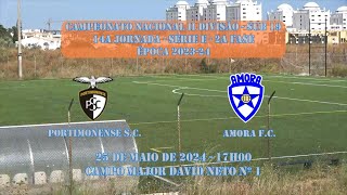 PORTIMONENSE S C VS AMORA F C SUB 19 CAMP NAC II DIV 14A JORN SERIE E 2A FASE [upl. by Garfinkel]