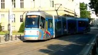 Pierwszy kurs wrocławskiego Tramwaju PLUS  25062011 [upl. by Herrington894]