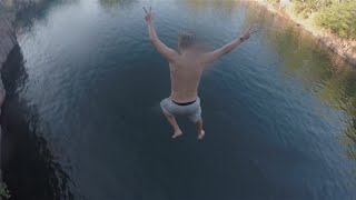 Cliff Jumping at the StCloud Quarries [upl. by Bever65]