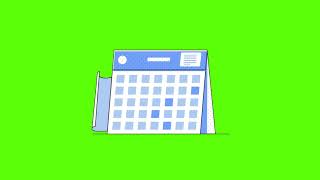 Calendar  Animated  4K FREE DOWNLOAD [upl. by Tenn212]