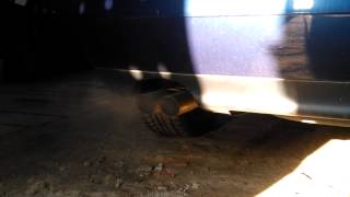 Audi A4 B5 24 V6 sound exhaust straight pipe [upl. by Magulac]