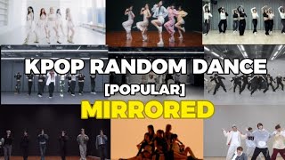 KPOP RANDOM DANCE  MIRRORED  POPULAR [upl. by Monetta]