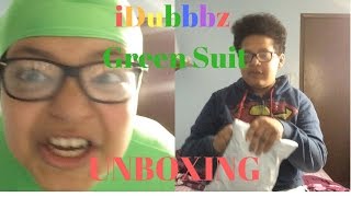 iDubbbz Green Suit Unboxing [upl. by Schlessel]