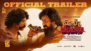 Mark Antony Telugu Official Trailer  Vishal  SJ Suryah  GV Prakash  Adhik  SVinod Kumar [upl. by Otrebogir361]