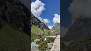 shorts travel Uttarakhand trekking Nature solo Badrinath [upl. by Delos509]