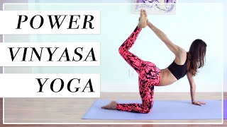 Power Yoga Burn Workout » Build Strong amp Flexible Body » Gayatri Yoga [upl. by Notsud975]