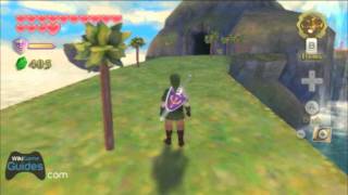 Zelda Skyward Sword Walkthrough  Goddess Cube Treasures Part 107  WikiGameGuides [upl. by Thurman400]