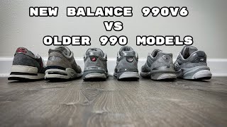 New Balance 990v6 vs Older 990 Models [upl. by Glynis147]