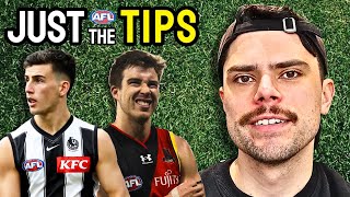 AFL Round 17 Predictions  JUST THE TIPS [upl. by Philoo]