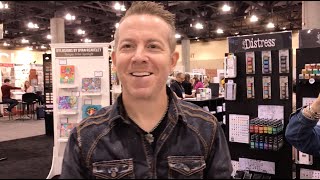 Tim Holtz demonstrates Alcohol Inks with the Alloys  Creativation 2020 [upl. by Ali]