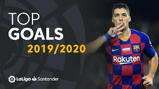 TOP 10 GOLES LaLiga Santander 20192020 [upl. by Cordova]