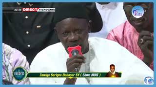 🔵Tivaouane5 ème Jour Bourd Grande Mousqée de Serigne Babacar Sy Dimanche le 08 09 2024 [upl. by Inavoig]