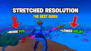 How To Get A STRETCHED RESOLUTION In Fortnite Season 4 [upl. by Rattan510]