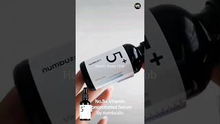 Serum Numbuzin no 5 Reviews skincare youtubeshorts [upl. by Basilius]