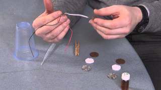 Science practicals Making a voltaic cell [upl. by Marv672]