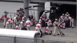 Lewis Hamilton in wrong pit stop2013 Malaysian Grand Prix [upl. by Marzi433]