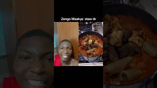 Zongo Waakye stew from sweet Adjeley [upl. by Wernher]