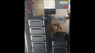 EcoFlow Delta Pro Ultra install update w Generator overview and run time [upl. by Ellenaj75]