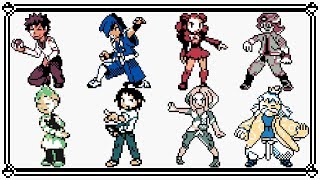 Pokémon  Gym LeaderKahuna Battle Medley 8 Bit [upl. by Naitsirt]