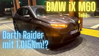 BMW iX M60 Darth Raider mit 1015Nm [upl. by Atinet27]