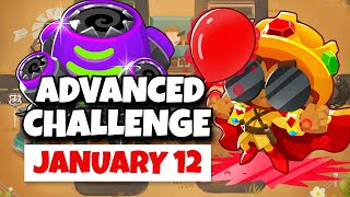 BTD6 Advanced Challenge  Badlands  January 12 2024 [upl. by Marika]