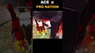 ACE🎯PRO NATION TEAM KO new sensitivity shortpronationpnroseshortsfeedshortsfreefireforyoulike [upl. by Eelhsa]