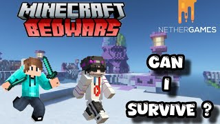 Nethergames bedwars gameplay with new touch controls  Bedwars gameplay [upl. by Kcirre77]