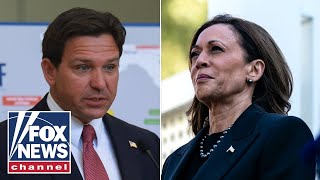 Gov DeSantis fires back at Kamala Harris Its not about you [upl. by Nevets]