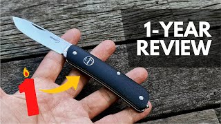 Slipjoint Knife with a Glass Breaker  Boker Plus Tech Tool 1 OneYear Review [upl. by Qooraf]