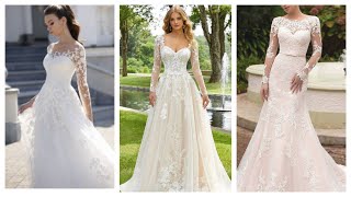 200 Beautiful Wedding Dresses for 2024  Aline Dresses Mermaids Sheaths Ball Gowns  Truvows [upl. by Rannug]