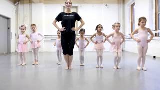 Joffrey Ballet School NYC Pre Ballet 1 Class for Ages 56  The Childrens Program [upl. by Marchak]