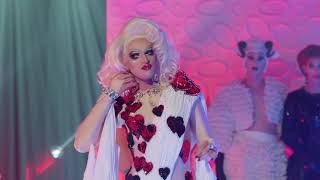 RuPauls Drag Race Down Under quotElektra Shock vs Jojo Zaho Lip sync  Tragedyquot Part 1 [upl. by Aubrie552]