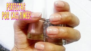 Esmaltado Permanente con esmaltes comunes  Nail art [upl. by Karna355]