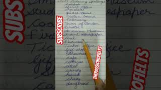 IELTS Listening Spellings  IELTS Words  ielts ieltslistening ieltsreading writing grammar [upl. by Aziaf328]