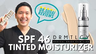 Dr Sugai Reviews DRMTLGY SPF 46 AntiAging Tinted Moisturizer is the PRICE too GOOD to be TRUE [upl. by Kirit]