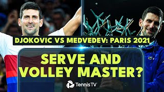 The Day Novak Djokovic Volleyed Like A Master ✨  Paris 2021 Highlights [upl. by Dunc]