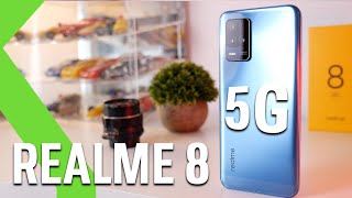 Realme 8 5G ANÁLISIS  El 5G es su principal arma y su BATERÍA lo que enamora [upl. by Ynogoham]