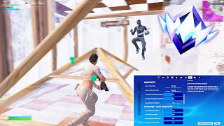 Perfect Piece Control 🧩 🎮  The BEST Chapter 5 Season 2 Controller Fortnite Settings PS5XBOXPC [upl. by Gates423]