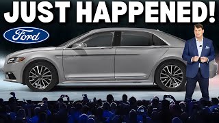 Ford Reveals A Luxury Car amp SHOCKS The Entire Car Industry  Return Of The Lincoln Continental [upl. by Arbba]