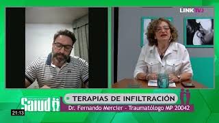 Hablemos Sobre Salud  Fernando Mercier Traumatólogo MP 20042  Terapias de infiltración [upl. by Pompei]