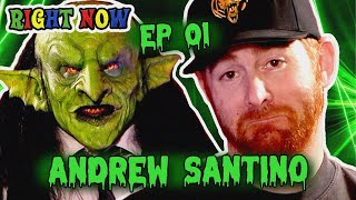 Andrew Santino amp a Goblin Become GOOD Friends  Right Now Podcast [upl. by Sivartal]