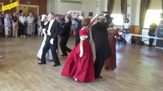 Historical dance  Pas dEspagneBorgå salongsdansare 16062018 [upl. by Nirrac63]