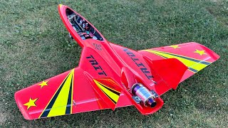 TRITON FROM PARITECH🔥 SUPER FAST XXL RC TURBINE „FUNJET“ WITH NEW XICOY X95🚀 AIRPORT TIRSCHENREUTH [upl. by Marina458]