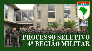 PROCESSO SELETIVO  4ª RM [upl. by Bixby]